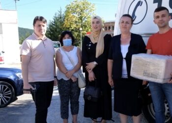 Oraganizacija žena SDA Sandžaka Opštinski ogranak Tutin, donacija tutinskom Domu zdravlja (Video)