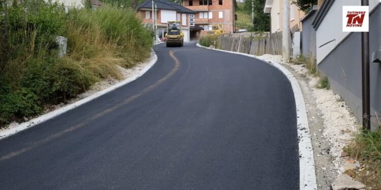 U Tutinu asfaltirane tri ulice u dužini od 500 metara (video)