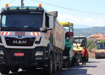 Pljevlja:Počelo asfaltiranje gradskih saobraćajnica