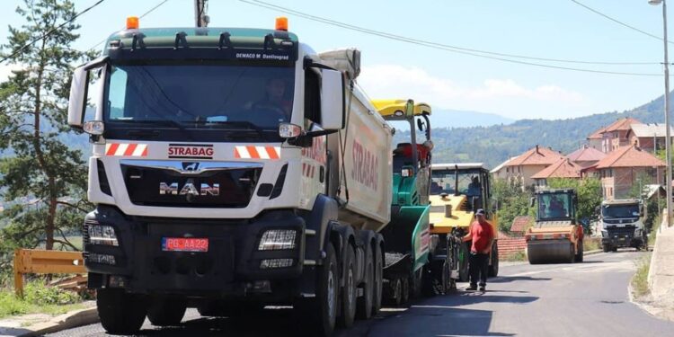 Pljevlja:Počelo asfaltiranje gradskih saobraćajnica