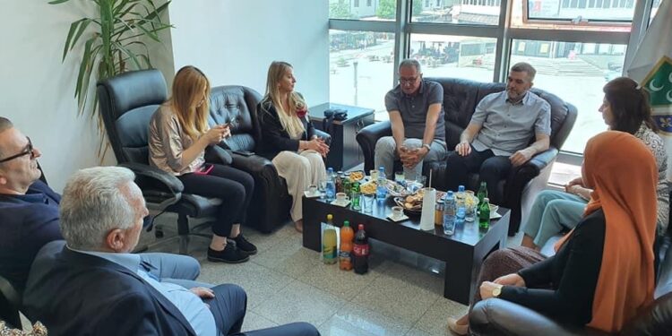 Posjeta delegacije BNV, predsjednici Skupštine opštine Tutin