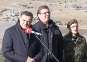 VUČIĆ U ČUDU: Pozvao sve članove Predsjedništva BiH na vježbu Vojske Srbije a došao samo DODIK…