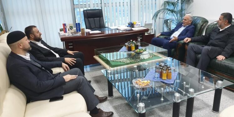 Delegacija Mešihata Islamske zajednice Sandžaka, posjetila je novoizabranog predsjednika opštine Tutin, gospodina Saliha Hota