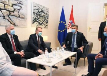 Plenković sa Izetbegovićem i Čovićem: Važna jednakopravnost