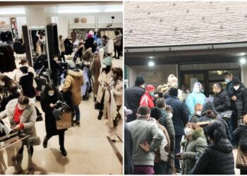 JEZIV SNIMAK: Stampedo ispred kovid amublante… (foto i video)