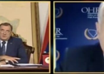 (VIDEO) Zakrvili Inzko i Dodik! Valentine, donesi Zakon o negiranju genocida!