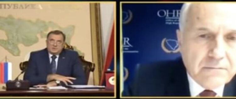 (VIDEO) Zakrvili Inzko i Dodik! Valentine, donesi Zakon o negiranju genocida!