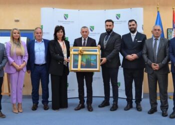 POSJETA DELEGACIJA ALBANSKOG NACIONALNOG VIJEĆA I MANJINSKE POSLANIČKE GRUPE U SKUPŠTINI SRBIJE