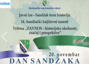 PROGRAM OBILJEŽAVANJA 20. NOVEMBRA – DANA SANDŽAKA