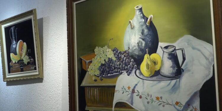 (VIDEO) U Domu kulture u Tutinu otvorena izložba slika Sefedina Fakovića