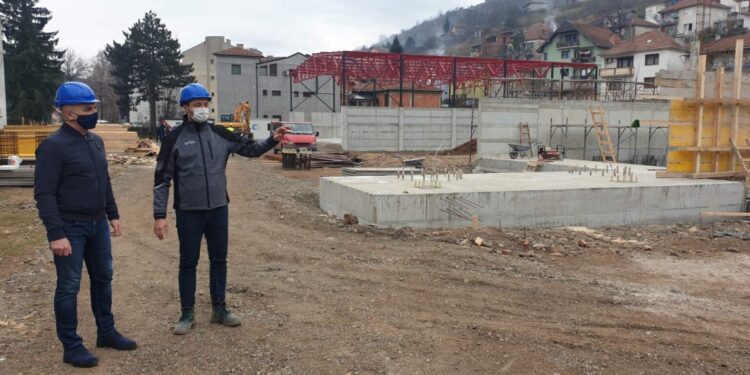 RADOVI NA IZGRADNJI GRADSKE TOPLANE U PRIBOJU TEKU PO PLANU