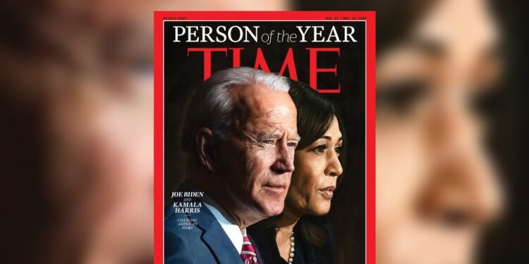 Joe Biden i Kamala Harris proglašeni za osobe godine