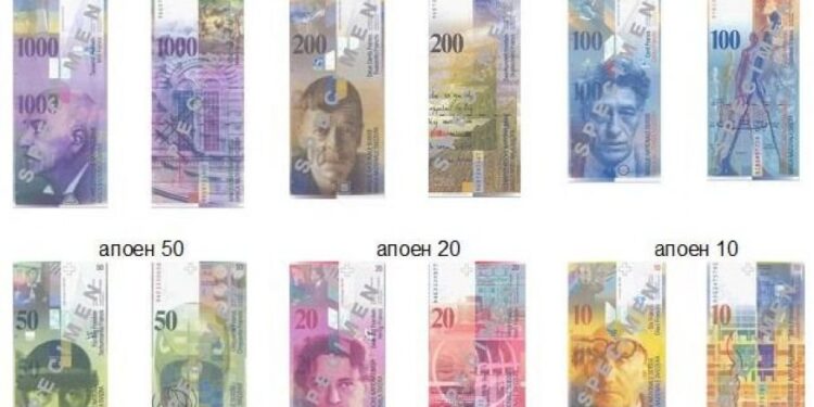 NBS APELUJE NA GRAĐANE: Zamijenite na vrijeme švajcarske franke koji se povlače iz opticaja