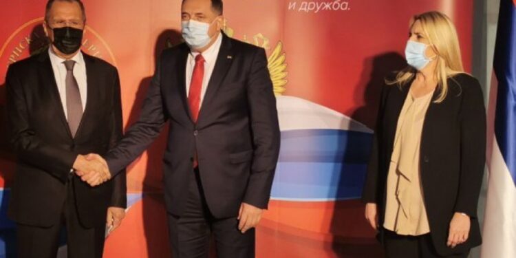 LAVROV STIGAO U ISTOČNO SARAJEVO: Susret sa Dodikom i Cvijanovićevom