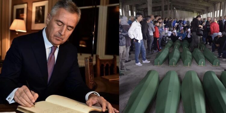 MILO Đukanović: Naša obaveza je da ŽRTVE GENOCIDA NIKAD NE BUDU ZABORAVLJENE…
