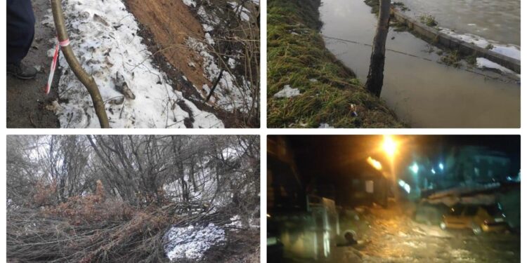 POPLAVE I ODRONI U VIŠE NASELJA