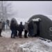Zima pokazala zube! Migranti konačno smješteni u tople šatore!