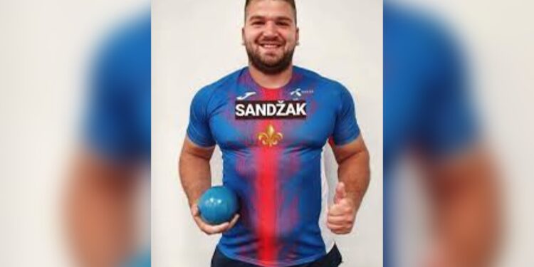 Sandžaklija Armin Sinančević prvak države u bacanju kugle