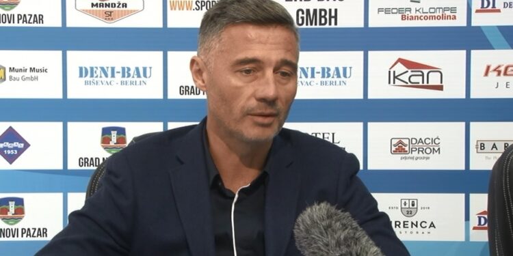 Fudbalski klub Novi Pazar otpustio dosadašnjeg trenera Radoslava Bataka