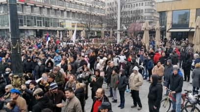 Protesti u Beogradu i širom Evrope protiv COVID-19 i vakcina