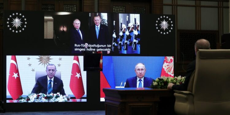 Erdogan i Putin simbolično otvorili gradilište trećeg nuklearnog reaktora u Turskoj