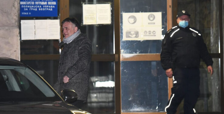 Branislav Lečić napustio policijsku stanicu nakon osmosatnog saslušanja