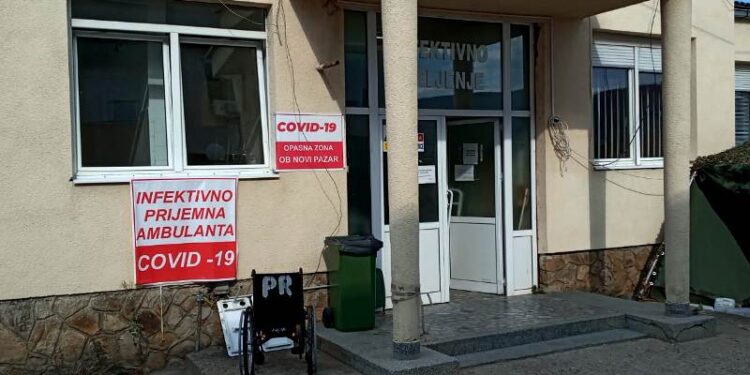 Jedan smrtni slučaj od Korone u novopazarkoj bolnici, zaražena beba od 24 dana prebačena u Beograd