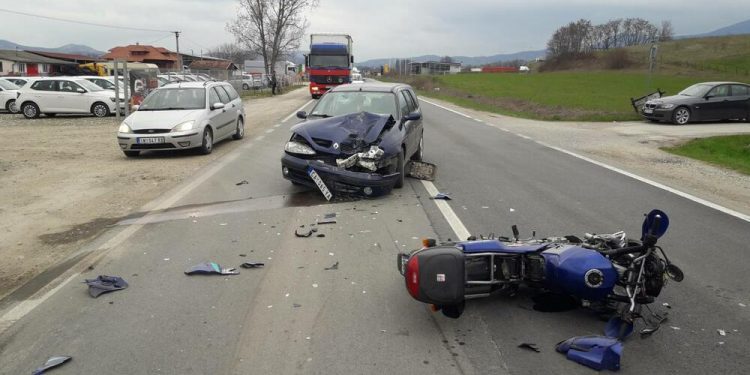 UŽAS NA IBARSKOJ MAGISTRALI: U saobraćajnoj nesreći kod Čačka teško povrijeđen motociklista