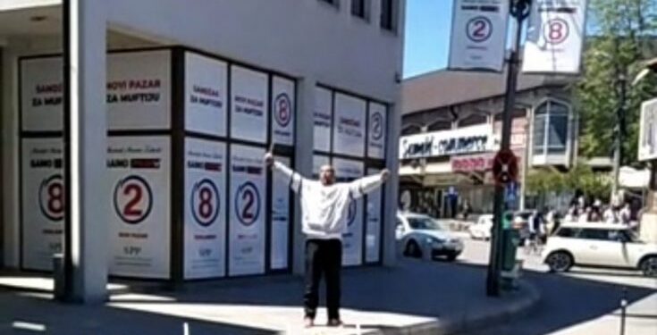 (VIDEO) Ekskluzivan video: Muškarac sa nožem prijeti Muameru Zukorliću