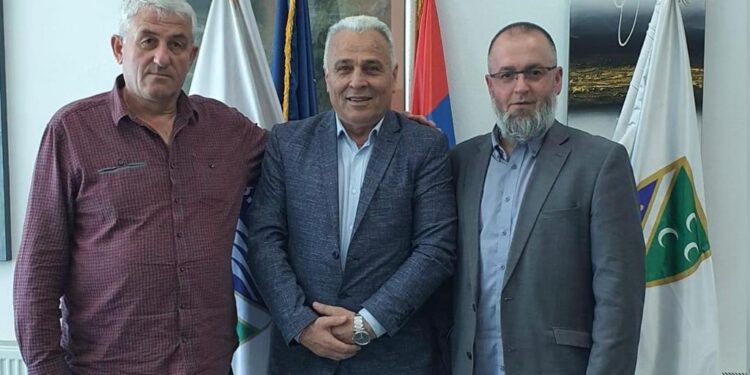 Predsjednik opštine Tutin primio glavnog imama džamije u Majncu Halila ef. Makića