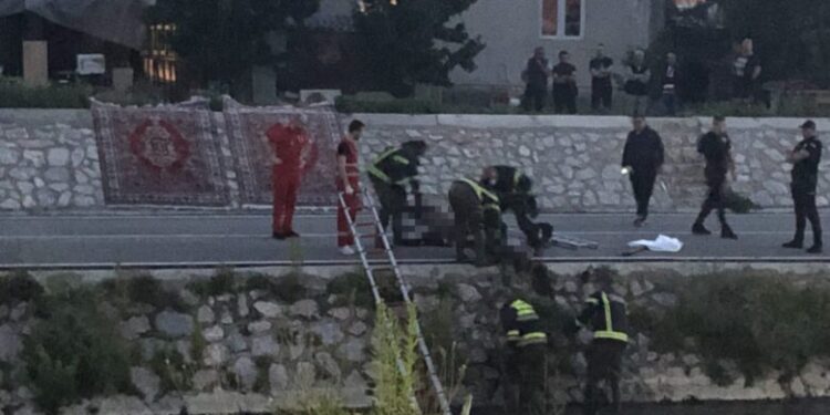 Iz rijeke Raške u Novom Pazaru izvučen migrant?