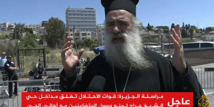 Palestinski Arhiepiskop Hanna : Naše patnje su zajedničke, svi smo Palestinci, vjera nas ne razdvaja