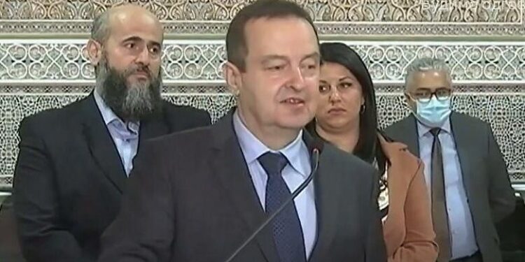 (VIDEO) ŽALOST! Dačić predstavio svog zamjenika u Maroku: “Musliman u ime Srbije”