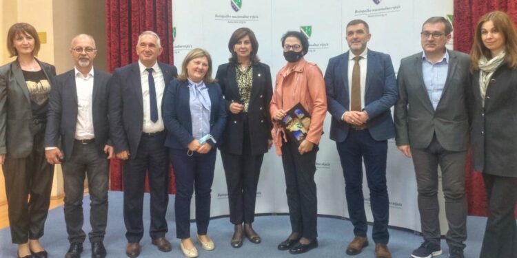 Ministrica za ljudska i manjinska prava Gordana Čomić posjetila BNV