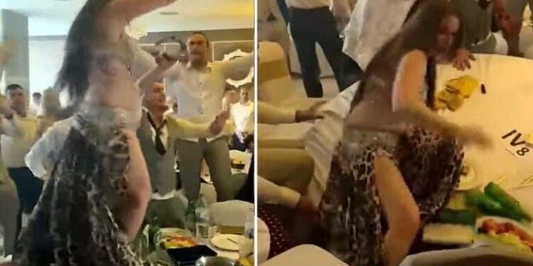 (VIDEO) PROFESOR OBJAVIO SNIMAK: Trbušna plesačica na maturi novopazarske škole lomi stolove