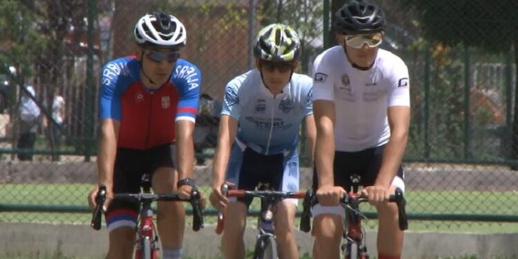 Pazarac Denis Ćatović vicešampion Srbije u drumskom biciklizmu