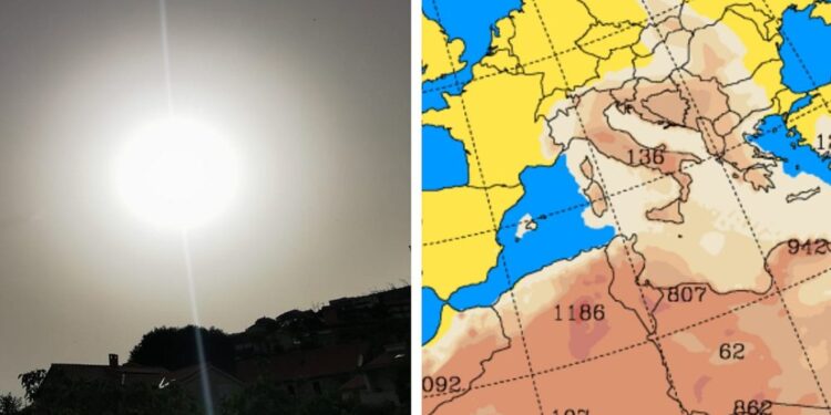 Zašto nebo iznad Hrvatske danima nije plavo?