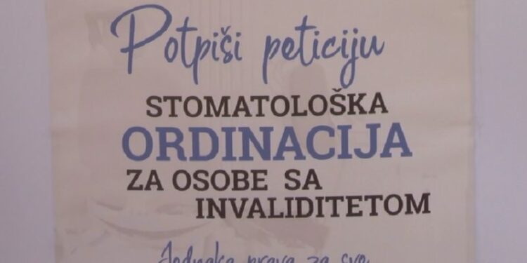 Odbornici SDA Sandžaka pokrenuli peticiju za opremanje stomatološke ordinacije za osobe sa invaliditetom u Novom Pazaru