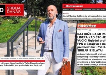 Nakon Zukorlića, Radončića i Hadžifejzovića, Vučićevim ulizicama priključio se i Šaćir Filandra