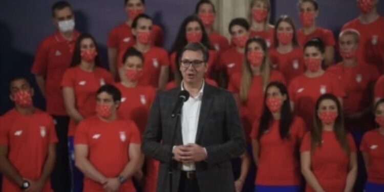 Vučić podržao sportistkinje Srbije da se takmiče sa Kosovom na Olimpijadi