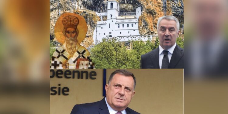 Dodik: SPC je starija od Crne Gore, njena popularnost smeta Đukanoviću