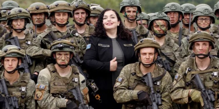 Vjosa Osmani se zahvalila Kforu i NATO-u na obuci Vojske Kosova