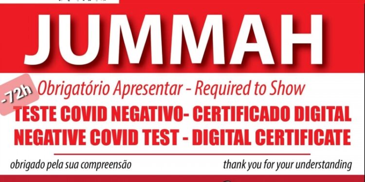 Portugal: Za odlazak na namaz potrebni test ili potvrda o vakcinaciji