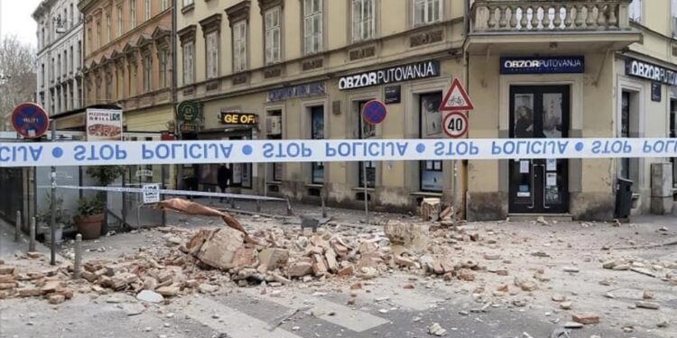 ZEMLJOTRES U HRVATSKOJ: EPICENTAR KOD SISKA