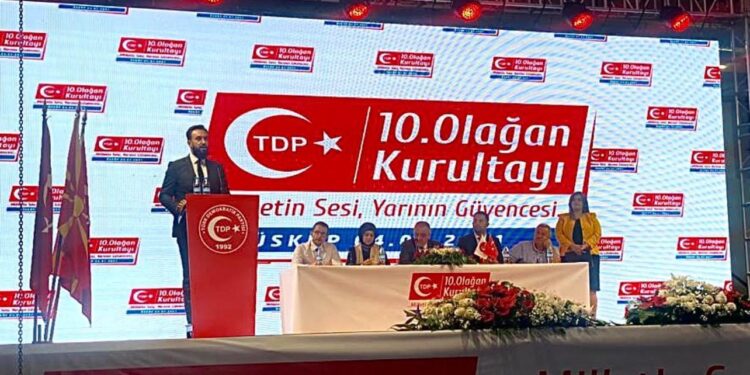 Narodni poslanici SDA Sandžaka prisustvovali 10-om kongresu Turske demokratske partije S. Makedonije