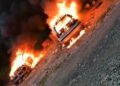 (VIDEO/FOTO) Hrvatska: Čovjek zapalio automobile kako bi iz njih istjerao žohare!