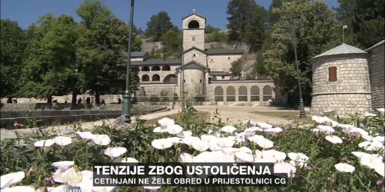 (VIDEO) Cetinjani ne žele ustoličenje Joanikija u prijestolnici