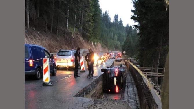 Nesvakidašnja saobraćajna nezgoda kod Rožaja (FOTO)