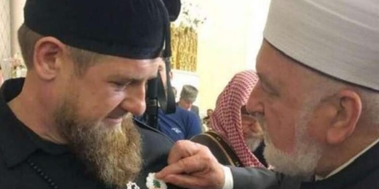 Dr. Cerić na inauguraciji Kadirova u Groznom: Neka EU vidi kako Putin radi…