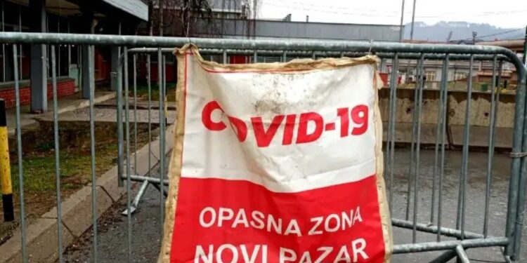 Pandemija u Novom Pazaru: Četiri lica izgubila život, manje novoinficiranih